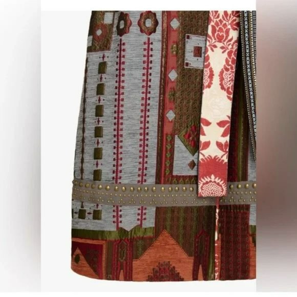 ZARA ATELIER JACQUARD COAT LIMITED EDITION - Picture 9 of 10